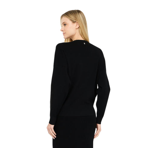 Maglia Donna con scollo a V e cut out